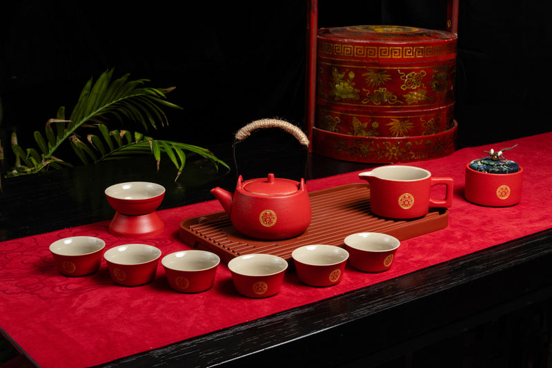 Gold Touch Wedding Tea Set 敬茶結婚茶具