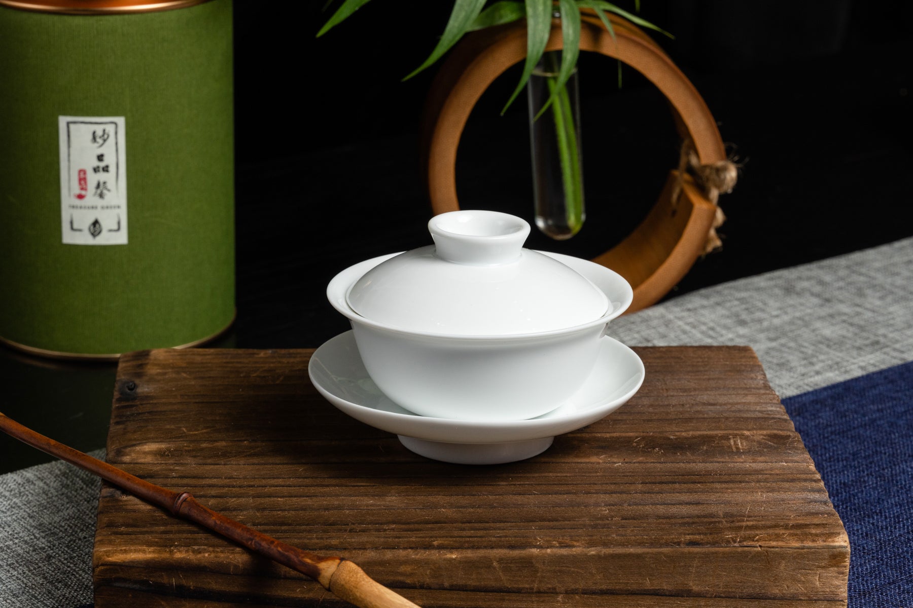 White Porcelain Gaiwan 白秞蓋碗