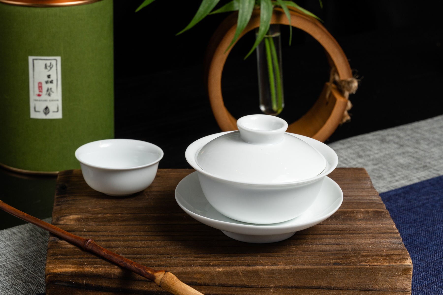 White Porcelain Gaiwan 白秞蓋碗