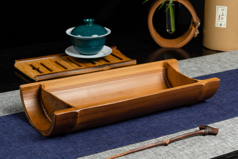 Aged Bamboo Tea Tray - S 原竹茶盤