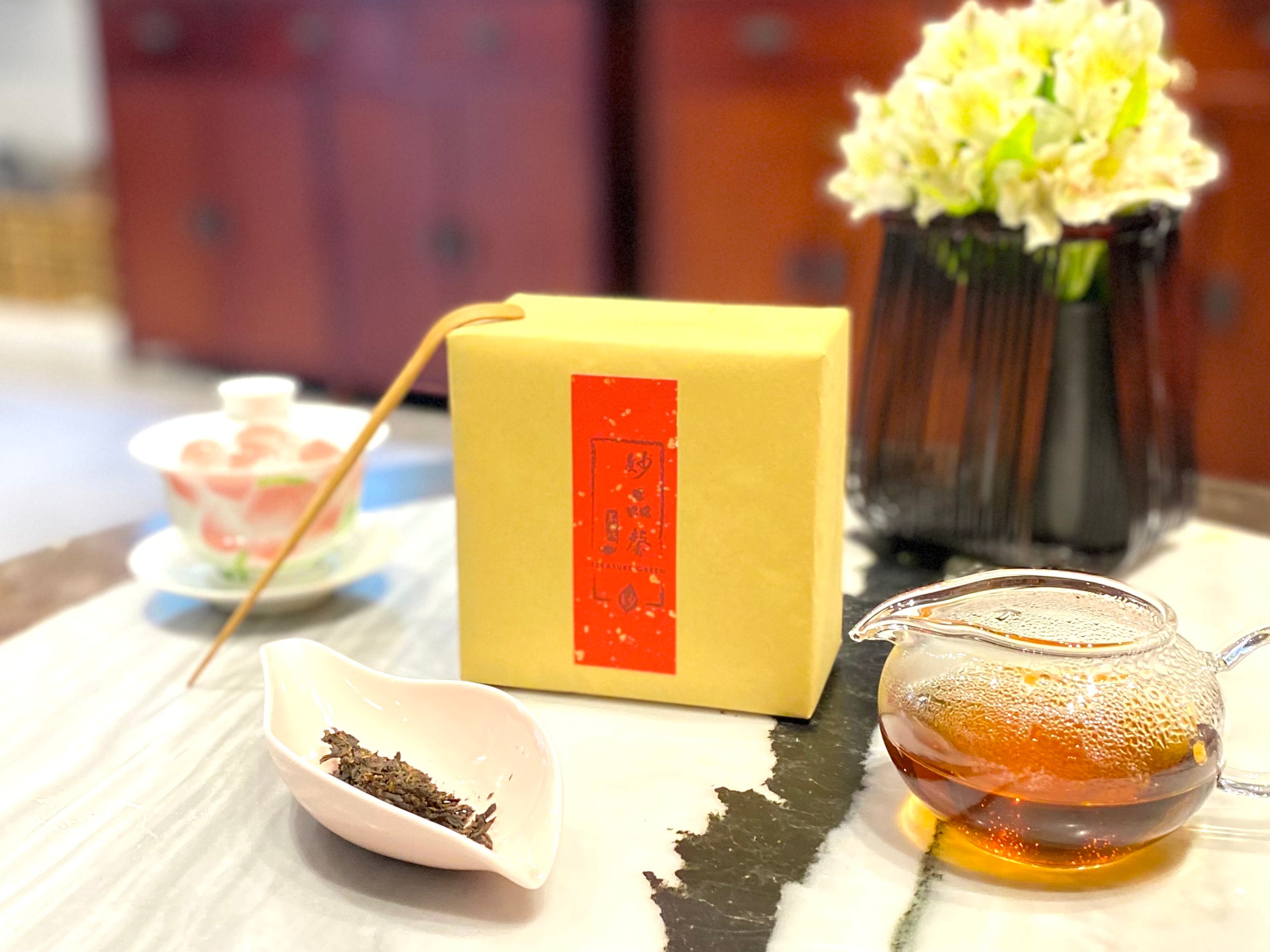 2004 Xiaguan Cooked Pu-erh 250g in box 2004 下關熟沱茶