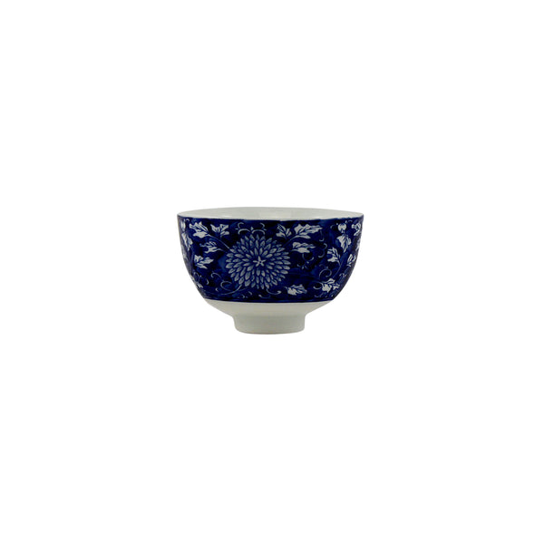 Porcelain Tasting Cup Blue Floral 90ml