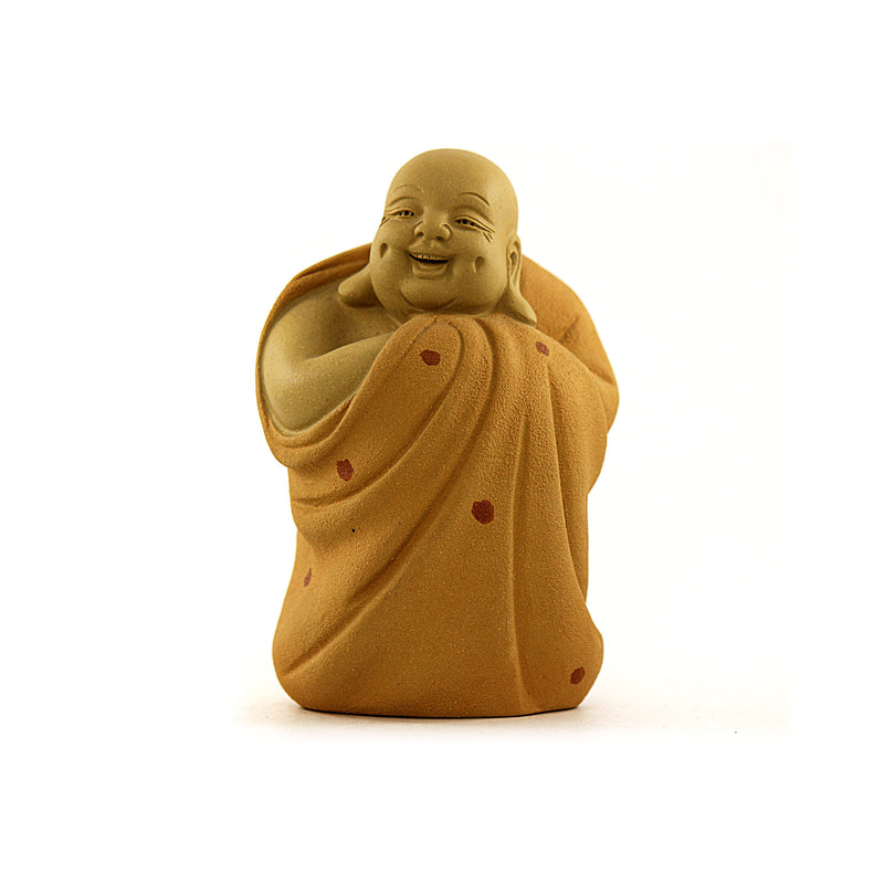 Laughing Buddha Terracotta