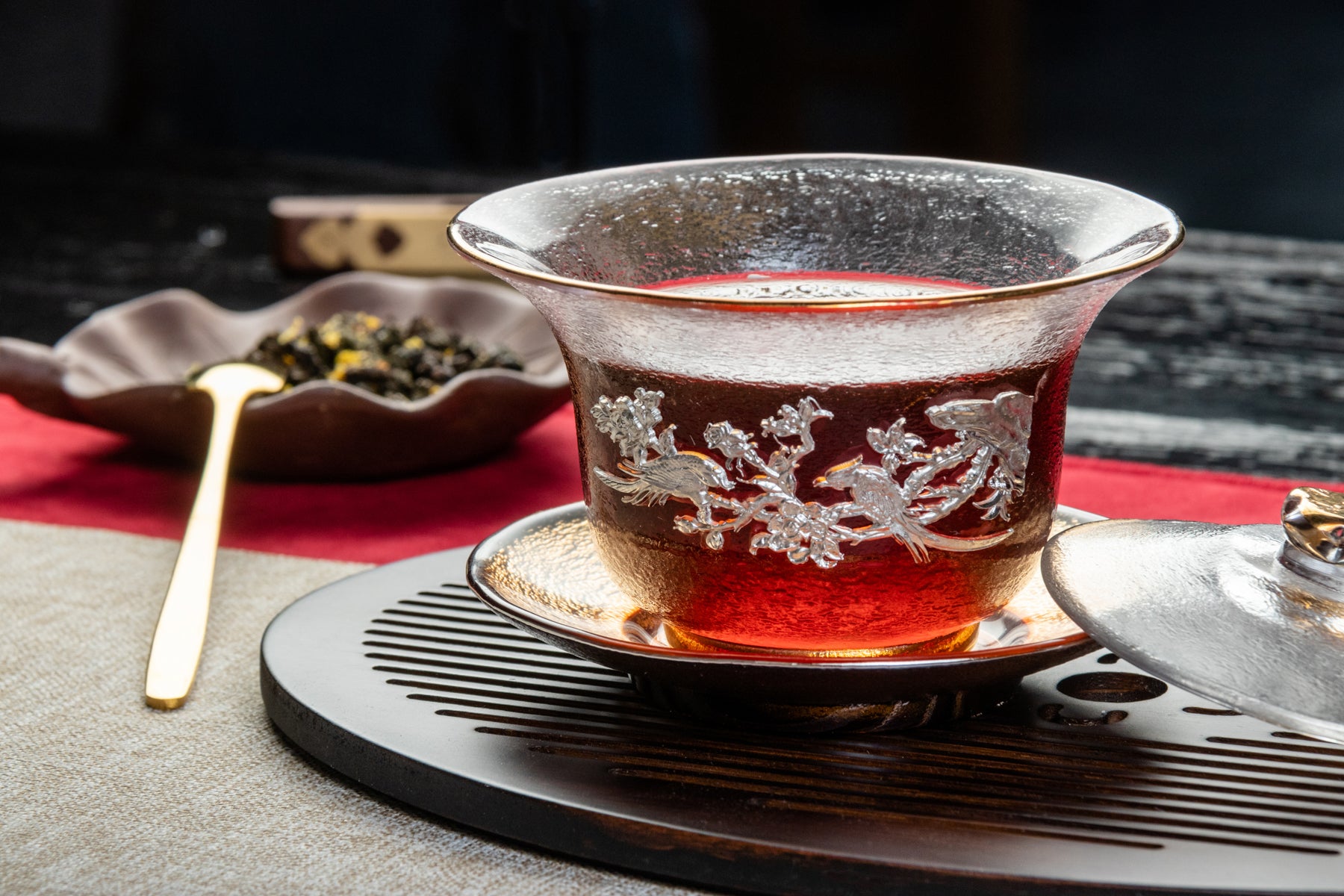 Imperial Palace Glass Gaiwan