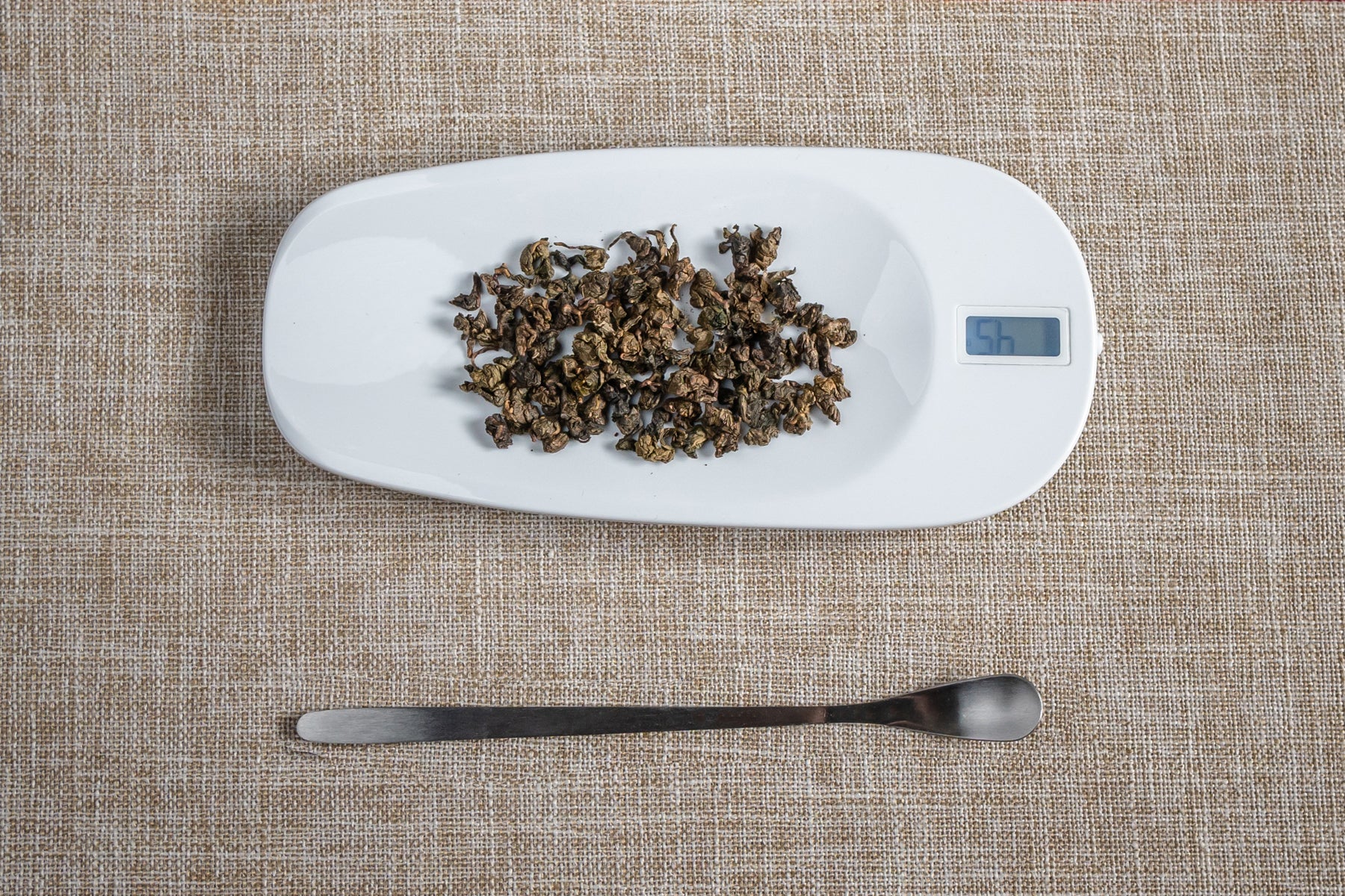 Digital Tea Scale - White