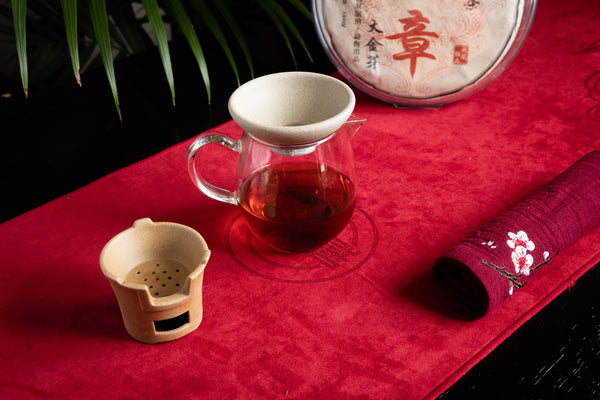 Jingdezhen Silk Tea Strainer Set