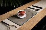 Ceremonial Tea Table Runner Set - Linen (Sand)