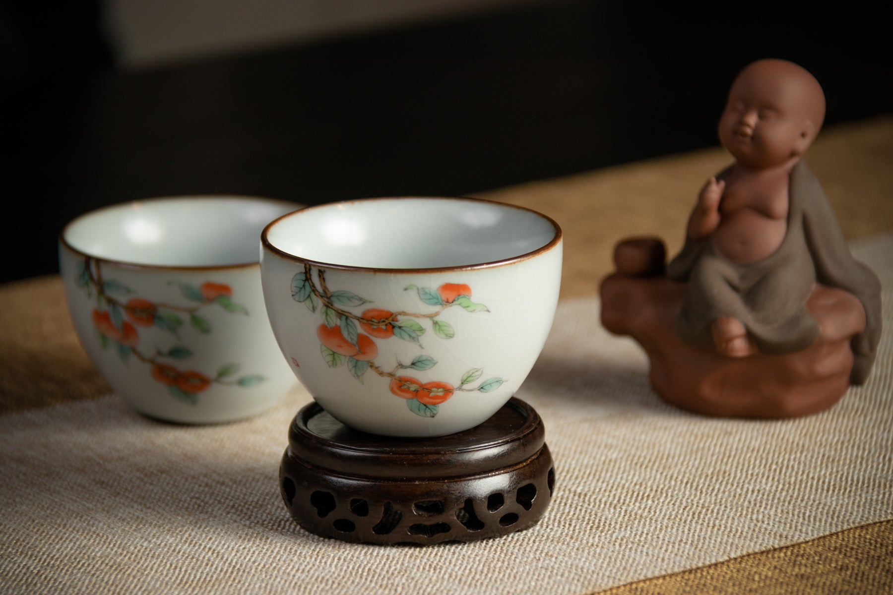 Persimmon Ru Ware Cup 柿子 汝窑杯