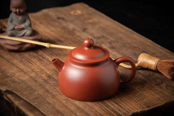 Yixing Terracotta Teapot -Scholar's Hat