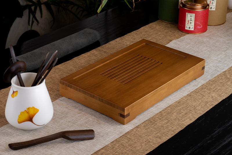 Pure Bamboo Tray 简竹茶盘-蓄水排水双用